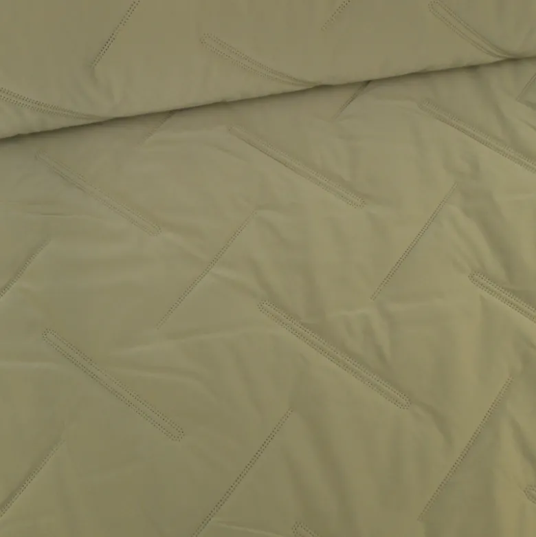 Tissu matelassé Mila Vert kaki