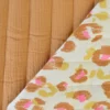 Tissu Matelassé Vertical double gaze Karula Léopard - OEKO TEX