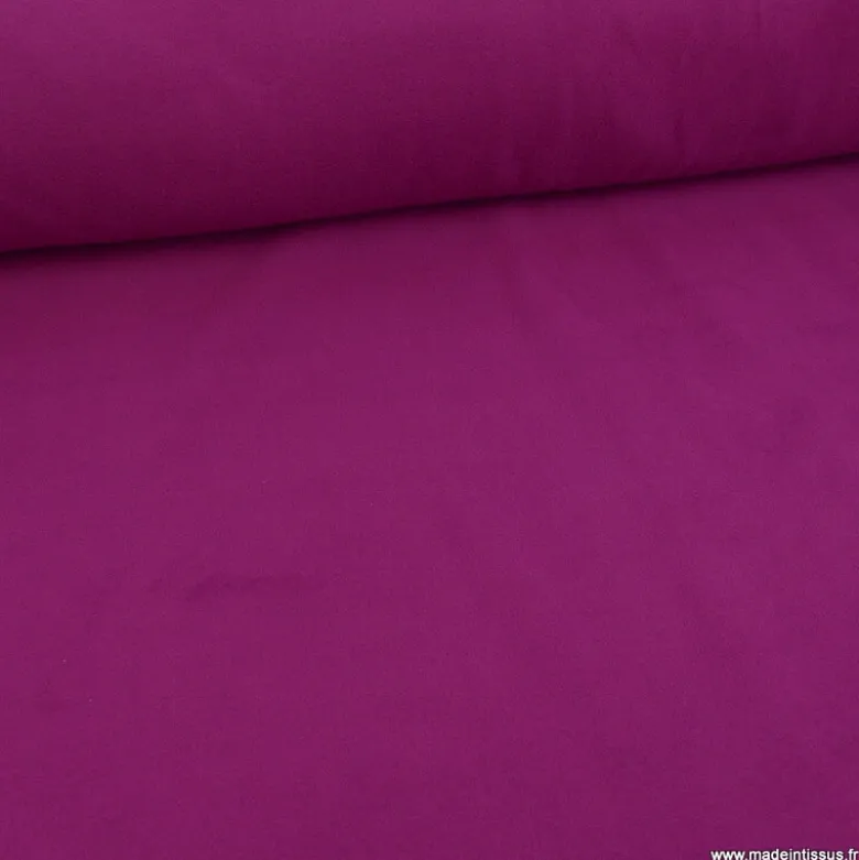 Tissu Micro polaire Fuchsia - OEKO TEX