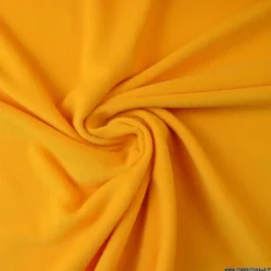 Tissu Micro polaire Jaune matra - OEKO TEX
