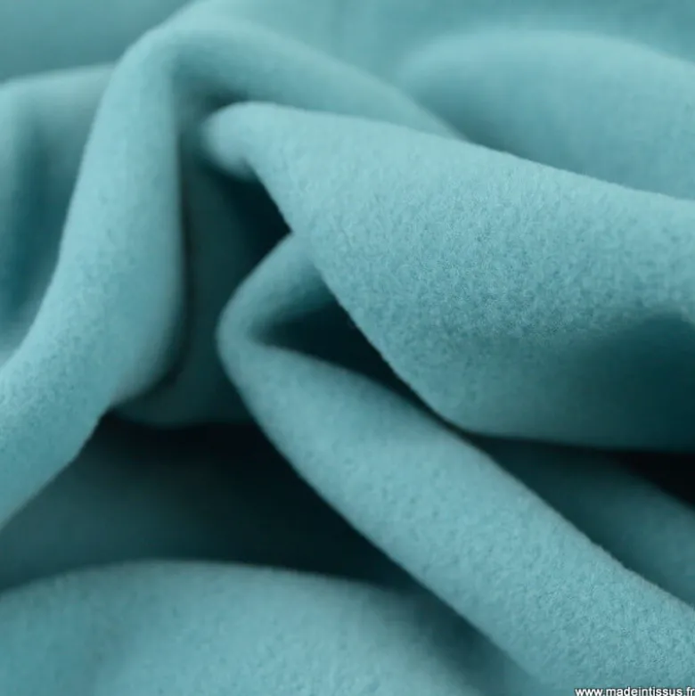 Tissu Micro polaire Lagon - OEKO TEX