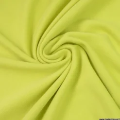 Tissu Micro polaire vert Apple - OEKO TEX