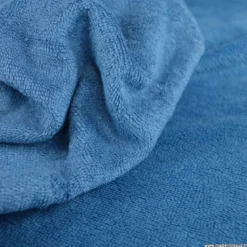 Tissu micro éponge de bambou bleu Denim - OEKO TEX