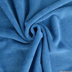 Tissu micro éponge de bambou bleu Denim - OEKO TEX