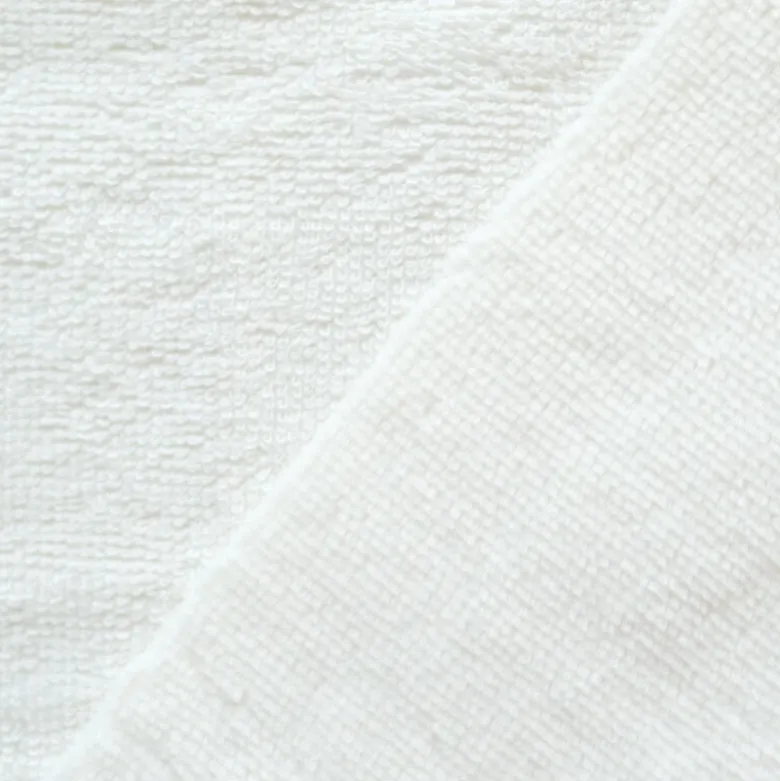 Tissu micro éponge de bambou Blanc - OEKO TEX