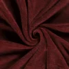 Tissu micro éponge de bambou Bordeaux - OEKO TEX standard 100