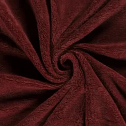 Tissu micro éponge de bambou Bordeaux - OEKO TEX standard 100