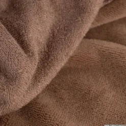 Tissu micro éponge de bambou Châtaigne - OEKO TEX standard 100