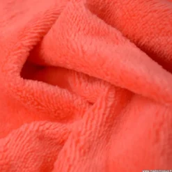 Tissu micro éponge de bambou Corail - OEKO TEX