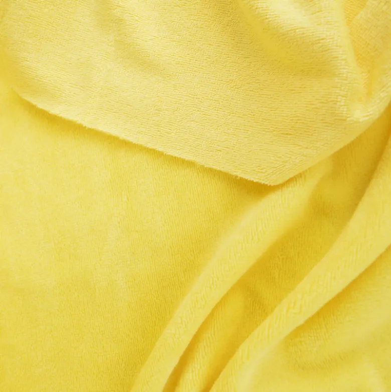 Tissu micro éponge de bambou Jaune Lemon - OEKO TEX