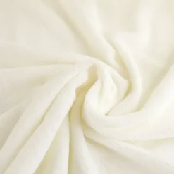 Tissu micro éponge de bambou Milk blanc cassé - OEKO TEX