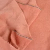 Tissu micro éponge de bambou Pêche poudré - OEKO TEX