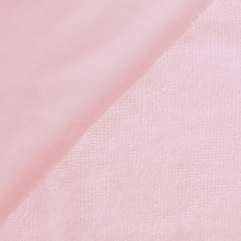 Tissu micro éponge de bambou Rose Blush - OEKO TEX