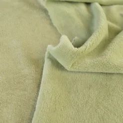 Tissu micro éponge de bambou Vert amande - OEKO TEX