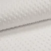 Tissu minky pois blanc cassé - OEKO TEX