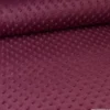 Tissu minky pois Prune