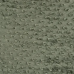 Tissu minky pois Vert kaki - OEKO TEX