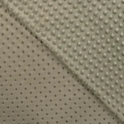 Tissu minky pois Vert Tilleul - OEKO TEX