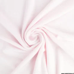 Tissu minky Ras ultra doux Rose - OEKO TEX
