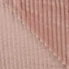 Tissu minky Rayures côtelé Ernest coloris Nude