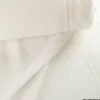 Tissu molleton sweat uni blanc - OEKO TEX