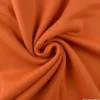 Tissu molleton sweat uni brique - OEKO TEX