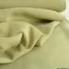 Tissu molleton sweat uni vert tilleul- OEKO TEX