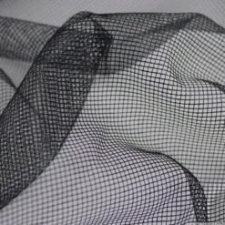Tissu moustiquaire Noire en grande largeur
