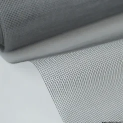 Tissu moustiquaire semi rigide enroulable GRIS