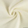 Tissu nid d'abeille Blanc cassé Milk - OEKO TEX
