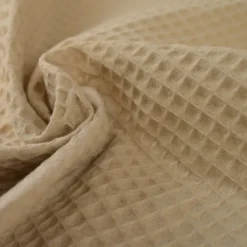 Tissu nid d'abeille Lin - OEKO TEX