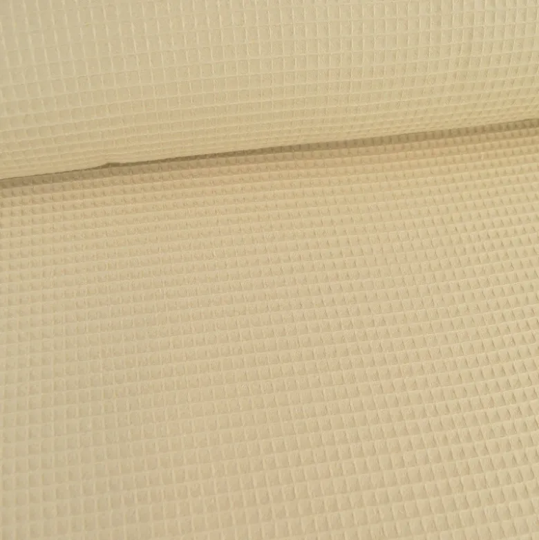 Tissu nid d'abeille Lin - OEKO TEX