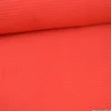 Tissu nid d'abeille Rouge - OEKO TEX