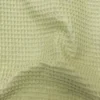 Tissu nid d'abeille Vert Amande - OEKO TEX