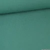 Tissu nid d'abeille vert sapin - OEKO TEX