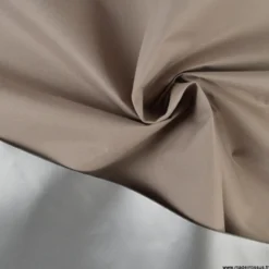 Tissu occultant isolant thermique taupe