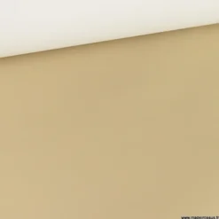 Tissu oxford beige avec menbrane étanche et respirant