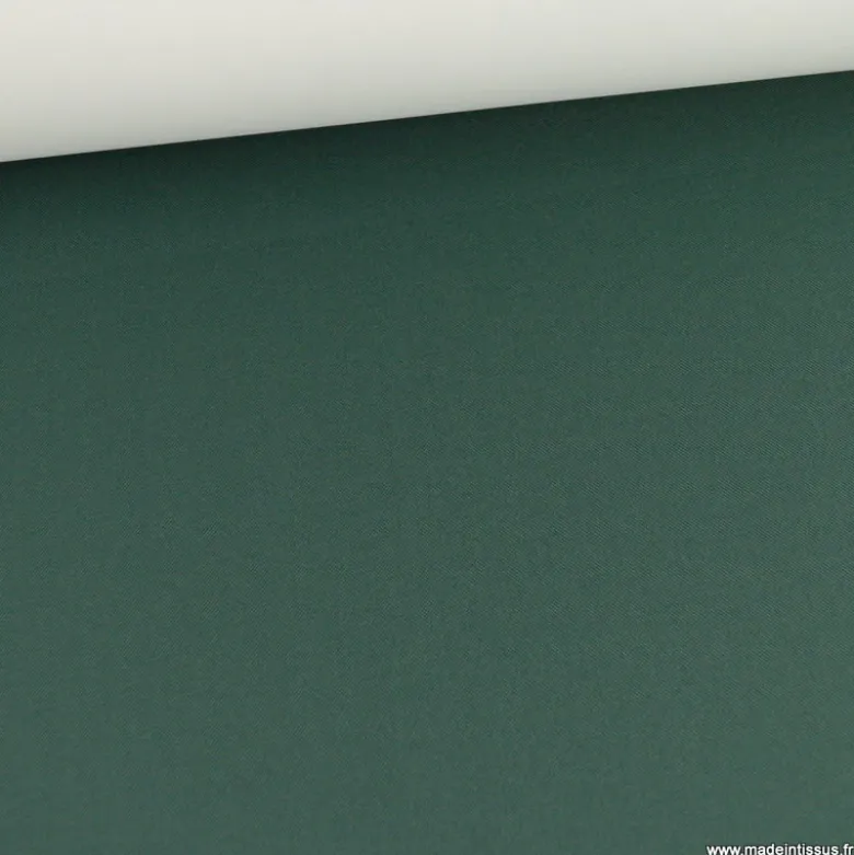 Tissu oxford vert avec menbrane étanche et respirant