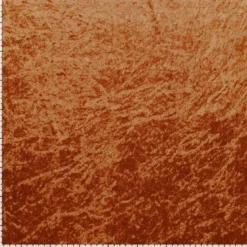 Tissu panne de velours coloris Brique