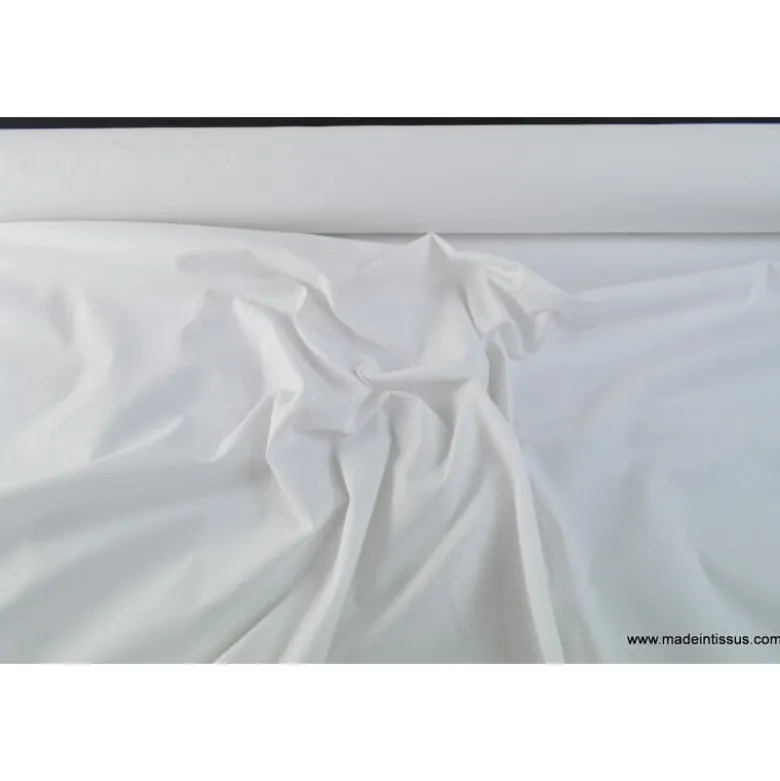 Tissu percale de coton - en grande largeur
