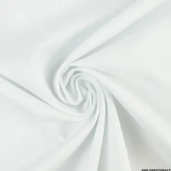 Tissu Piqué de coton blanc - OEKO TEX
