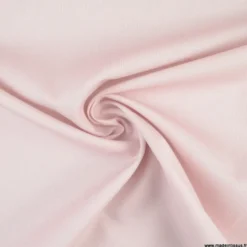 Tissu Piqué de coton rose - OEKO TEX
