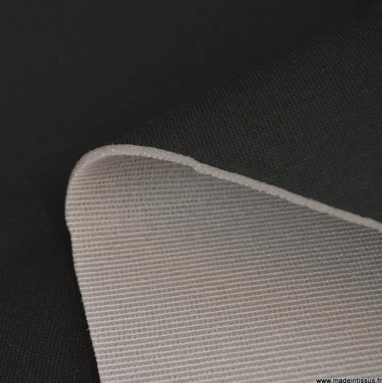Tissu piqué pour ciel de toit gris anthracite