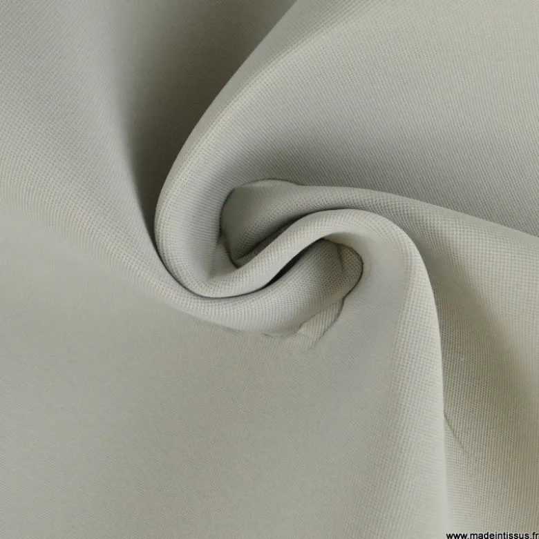Tissu piqué pour ciel de toit gris souris