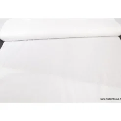 Tissu plumetis blanc - OEKO TEX