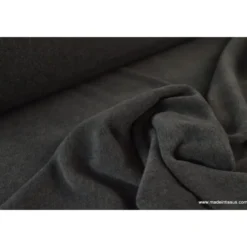 tissu polaire chiné haut de gamme coloris Taupe - OEKO TEX