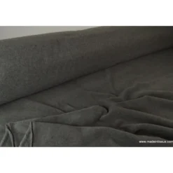 tissu polaire chiné haut de gamme coloris Taupe - OEKO TEX