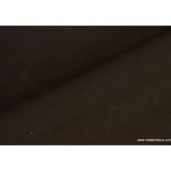 tissu polaire chiné haut de gamme coloris choco - OEKO TEX