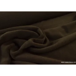 tissu polaire chiné haut de gamme coloris choco - OEKO TEX