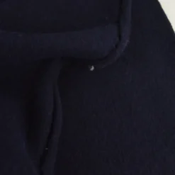 Tissu Polaire 100% laine vierge - Bleu marine